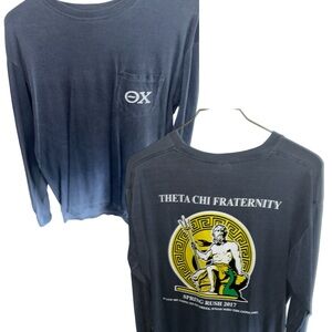 Theta Chi “Spring Rush 2017” Comfort Colors Long Sleeve